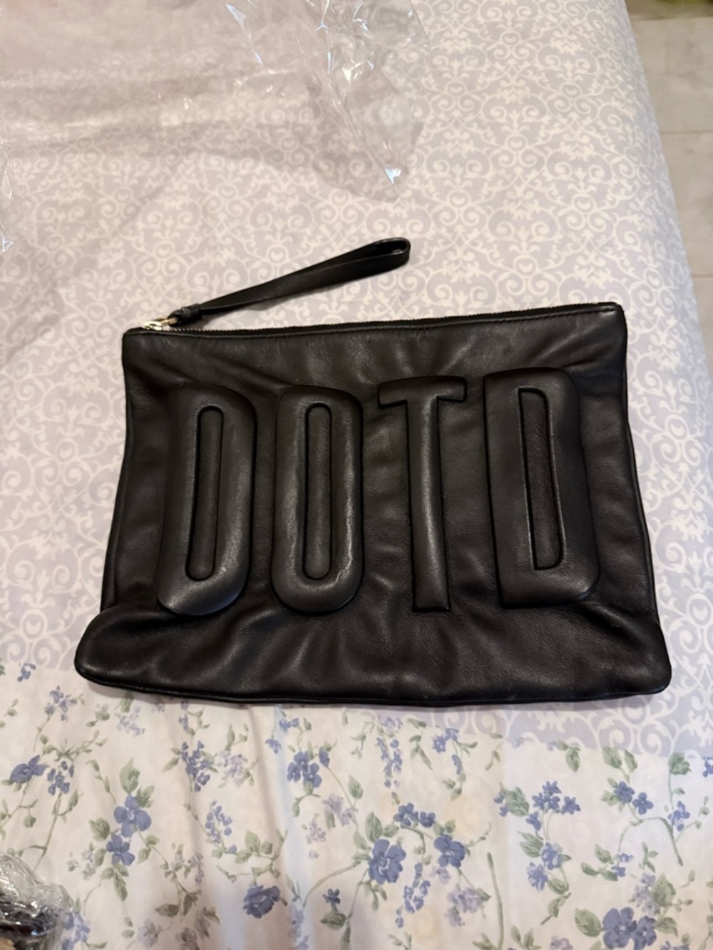 kate spade Black Leather Wristlet